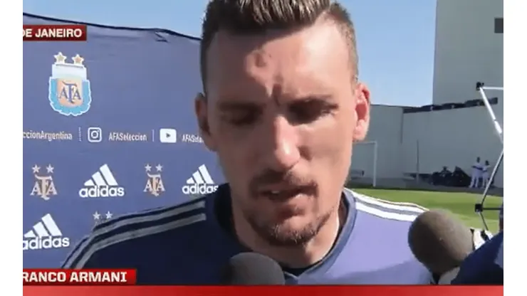 La Selección Argentina tiene otro Armani, lleno de confianza