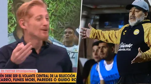 Feliz de la vida, Liberman recordó su primera entrevista a Maradona: "Se la hice en la cama"