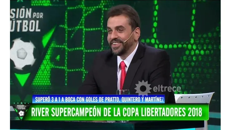 Un hincha de Boca se la pudrió a Distasio con una vieja foto y él lo trolleó como nadie