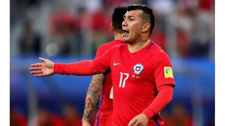 Gary Medel, jugador y capitán de la Selección de Chile.