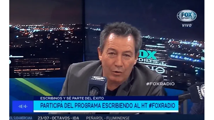 Chino Tapia: "Tengo entendido que River se va a desprender de Gallardo"
