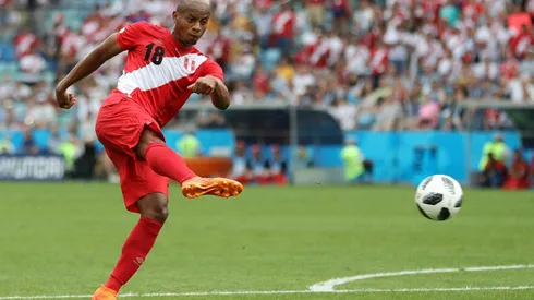 El extremo anotó el primer gol peruano en Rusia 2018.