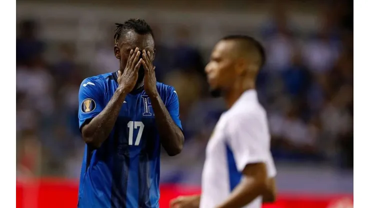 Honduras vs. El Salvador por la Copa Oro.