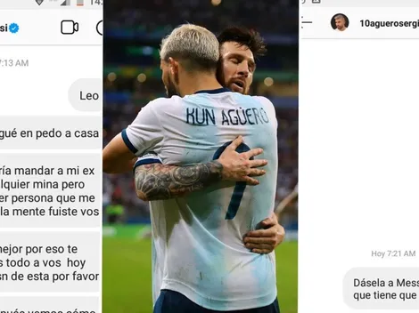 Viral en Twitter: le habló borracho a Messi y Agüero en Instagram y la rompió toda
