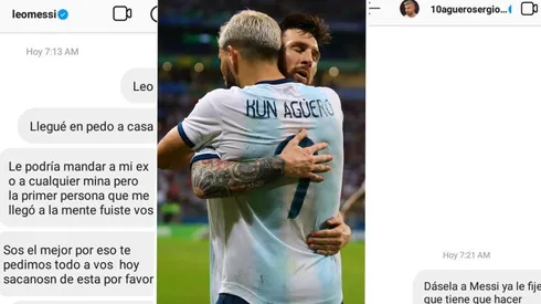 Viral en Twitter: le habló borracho a Messi y Agüero en Instagram y la rompió toda