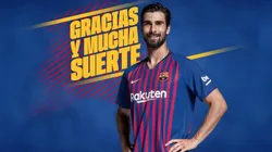 DESPEDIDA. André Gomes se marcha del Barcelona tras tres años (Foto: FC Barcelona).
