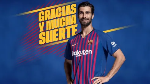 DESPEDIDA. André Gomes se marcha del Barcelona tras tres años (Foto: FC Barcelona).