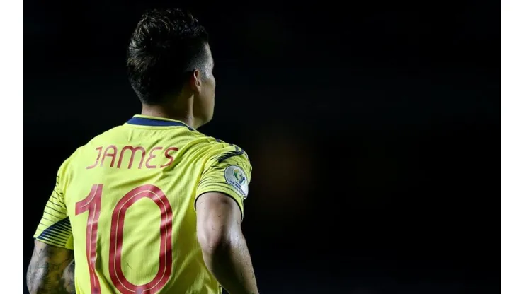 James Rodríguez, jugador de la Selección Colombia.