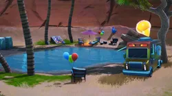 Baila en distintas fiestas de playa - 14 Días de Fortnite (Ubicación)
