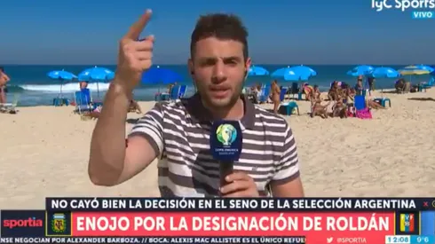 En TyC Sports contaron que pidieron cambiar el árbitro de Argentina - Venezuela