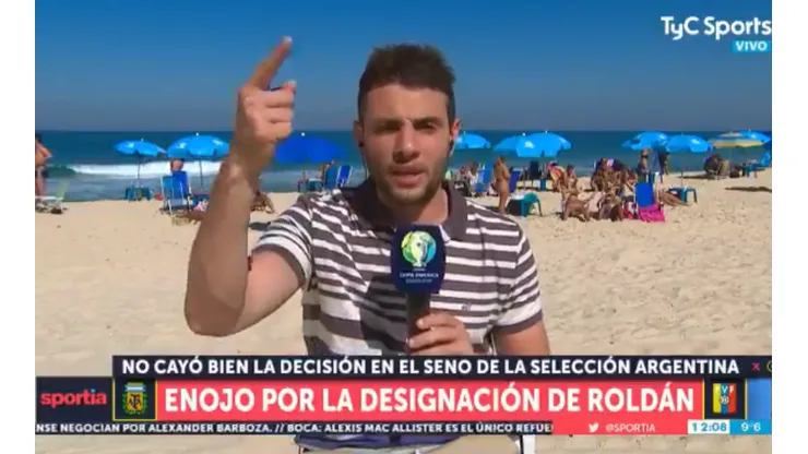 En TyC Sports contaron que pidieron cambiar el árbitro de Argentina - Venezuela