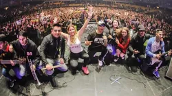 Foto de Pablo Lescano, cantante de Damas Gratis.