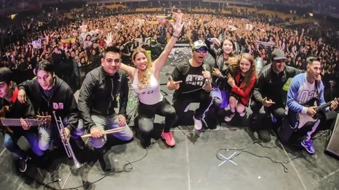 Foto de Pablo Lescano, cantante de Damas Gratis.