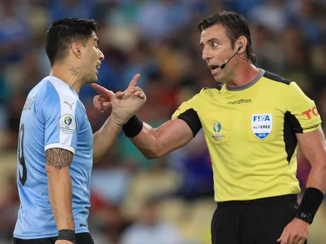 Luis Suárez contó qué le gritó al árbitro cuando vio la patada de Jara al aficionado