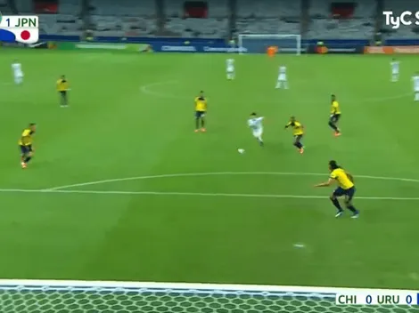 Ecuador volvió a hacer todo mal en defensa y Nakajima adelantó a Japón