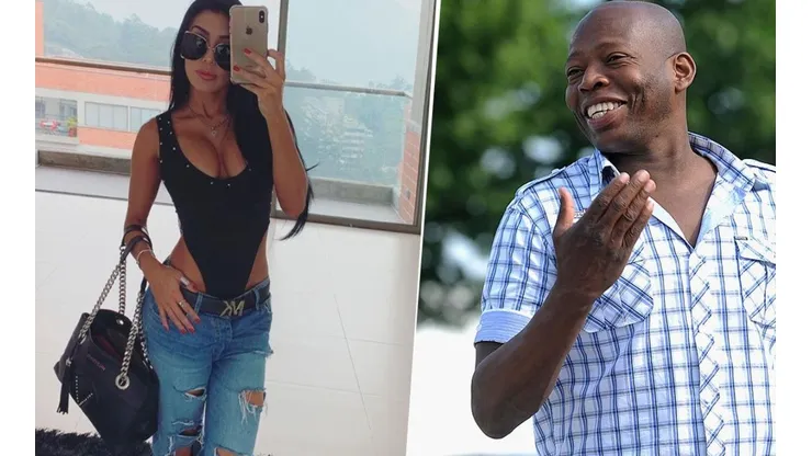 'Tino' Asprilla le dedicó canción a hermosa DJ que le pusieron los cachos