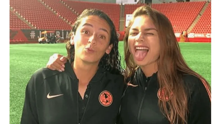 Una jugadora del América hizo twerking en el vestuario y estalló Twitter