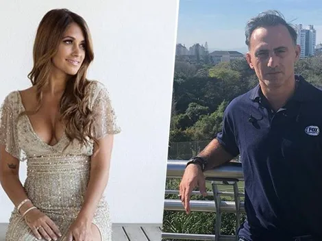 Latorre cumplió el sueño de todos y se tomó una selfie con Antonela Roccuzzo