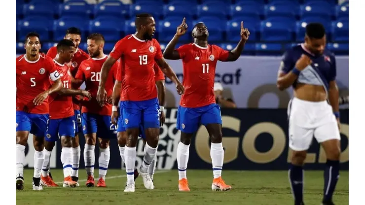 Haití vs. Costa Rica por la Copa Oro.