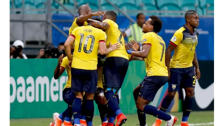 Ecuador vs. Japón por la Copa América.