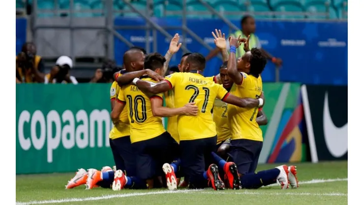 Ecuador vs. Japón por la Copa América.