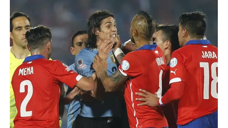 Chile vs. Uruguay por la Copa América.