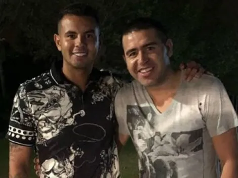De un ex 10 de Boca a otro: Cardona saludó a Riquelme por su cumpleaños