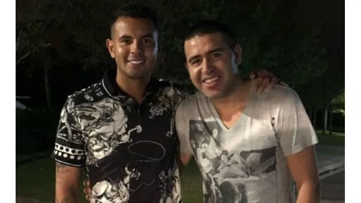 De un ex 10 de Boca a otro: Cardona saludó a Riquelme por su cumpleaños