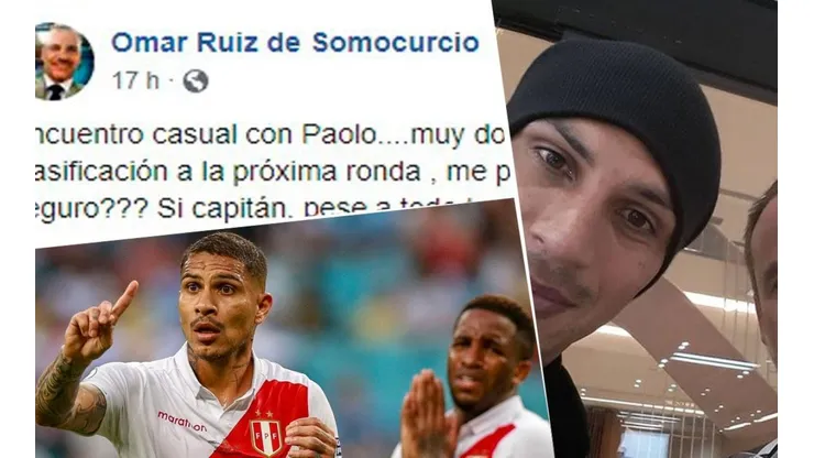 Le dio la primicia a Guerrero de la clasificación de Perú y reveló su reacción: "¿¡Estás seguro?!"