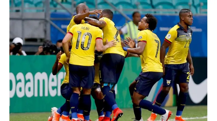 Ecuador vs. Japón por la Copa América.