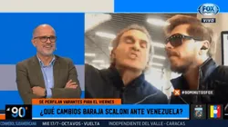 Ruggeri estaba hablando de los tiros libres, Vignolo se quiso meter y El Cabezón lo retó: "¡Callate!"