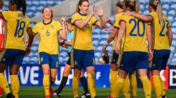 Suecia vs. Canadá por la Copa Mundial Femenina.