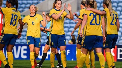 Suecia vs. Canadá por la Copa Mundial Femenina.
