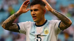 Paredes, con un golpe en su rodilla.