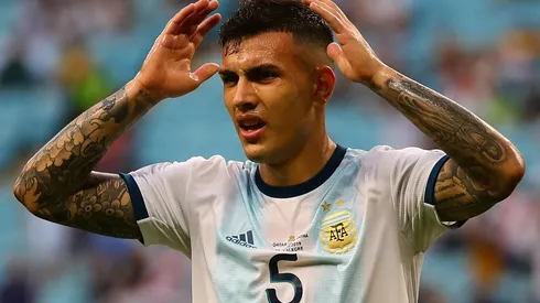 Paredes, con un golpe en su rodilla.