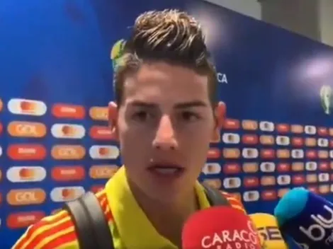 La feroz crítica de James Rodríguez al Real Madrid cuando le preguntaron por su futuro