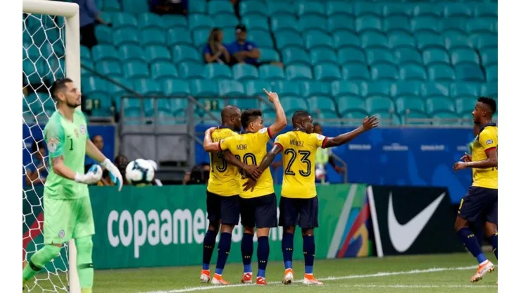 Ecuador vs. Japón por la Copa América.