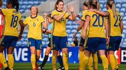 Suecia vs. Canadá por la Copa Mundial Femenina.