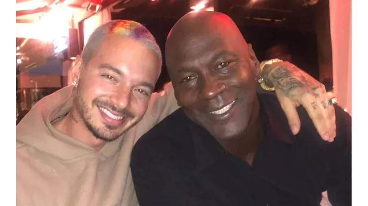 J Balvin subió una foto con Michael Jordan y todo Instagram perdió la cabeza
