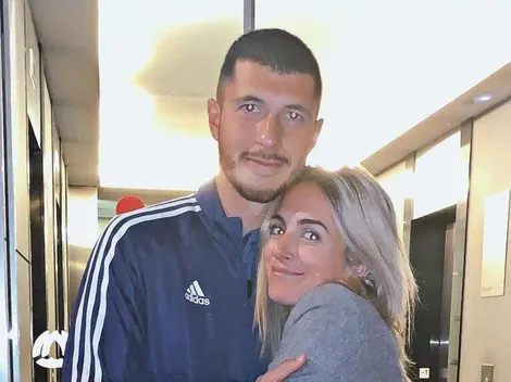 Guido Rodríguez no jugó, pero su pareja se encargó de que el jugador no pase desapercibido