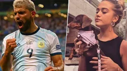 Foto de Aguero y Sofía. (Instagram)