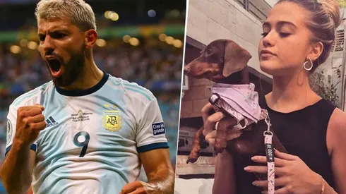 Foto de Aguero y Sofía. (Instagram)