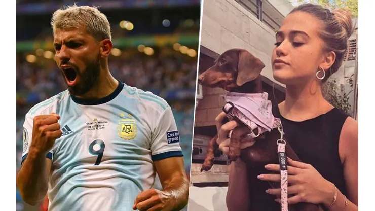 Foto de Aguero y Sofía. (Instagram)