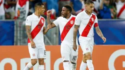 Alegría en la Selección Peruana.