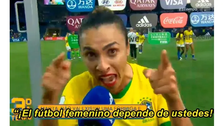 Marta y una entrevista para la historia.