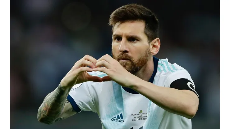 Argentina vs. Catar por la Copa América.