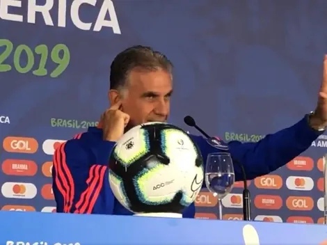 No le gusta nada: le preguntaron por el VAR y Queiroz hizo reír a todos con su respuesta