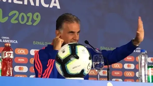 No le gusta nada: le preguntaron por el VAR y Queiroz hizo reír a todos con su respuesta