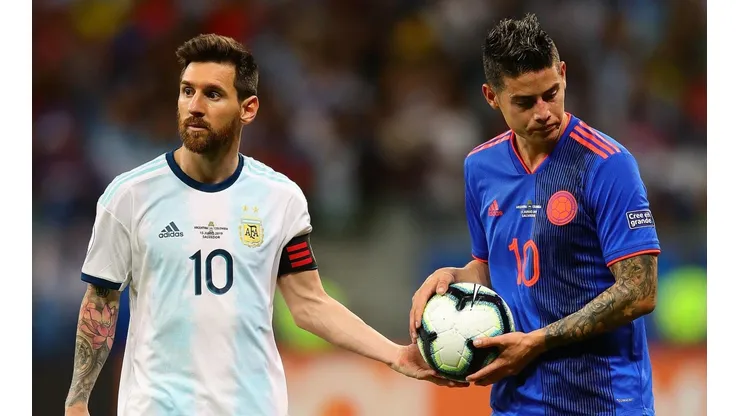 Colombia y Argentina, primero y segundo.
