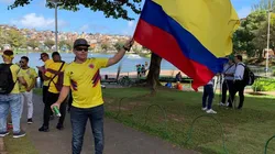 Ambientazo en Salvador para el partido de Colombia vs. Paraguay